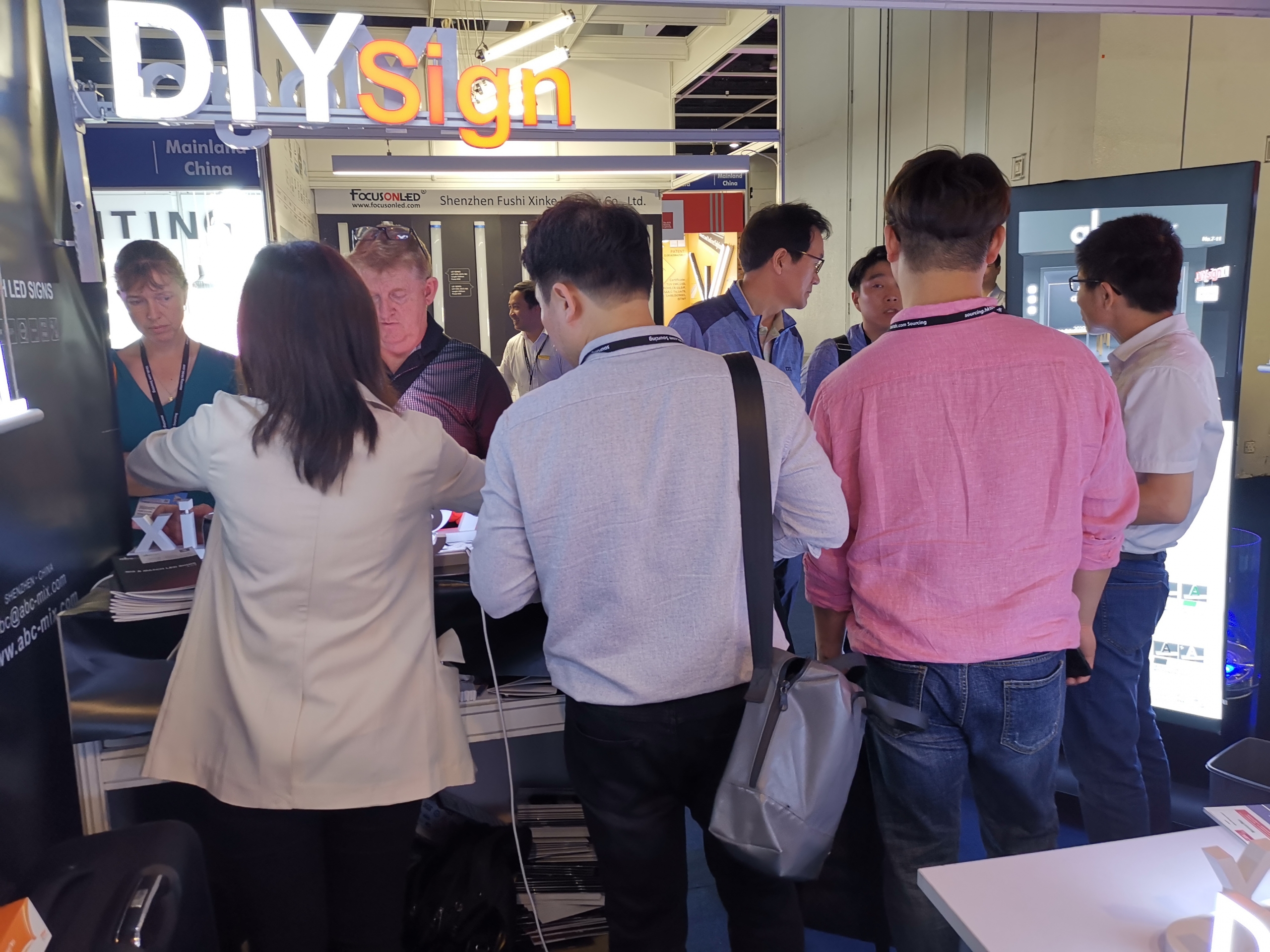 abcMix Attend Hongkong Lighting Fair