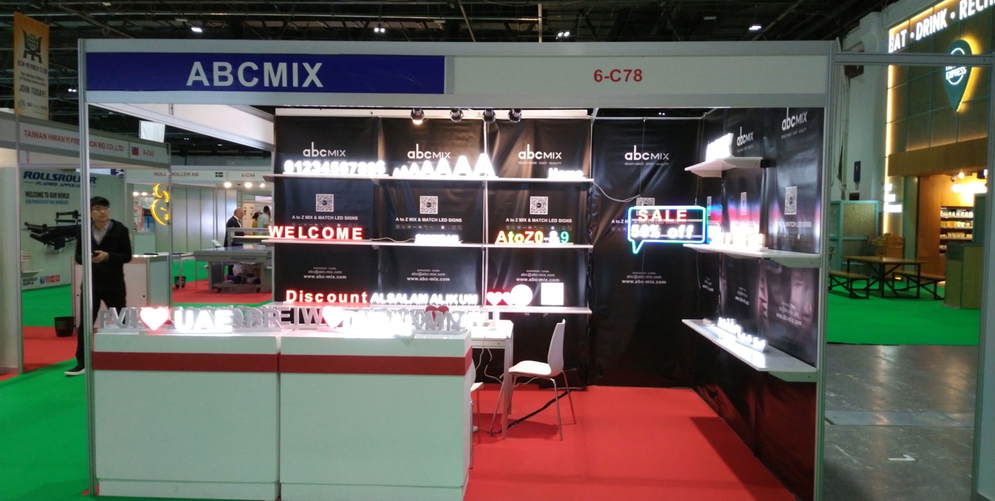 abcMix Attend Dubai Advertising Fair Held in Dubai on Jan, 2020