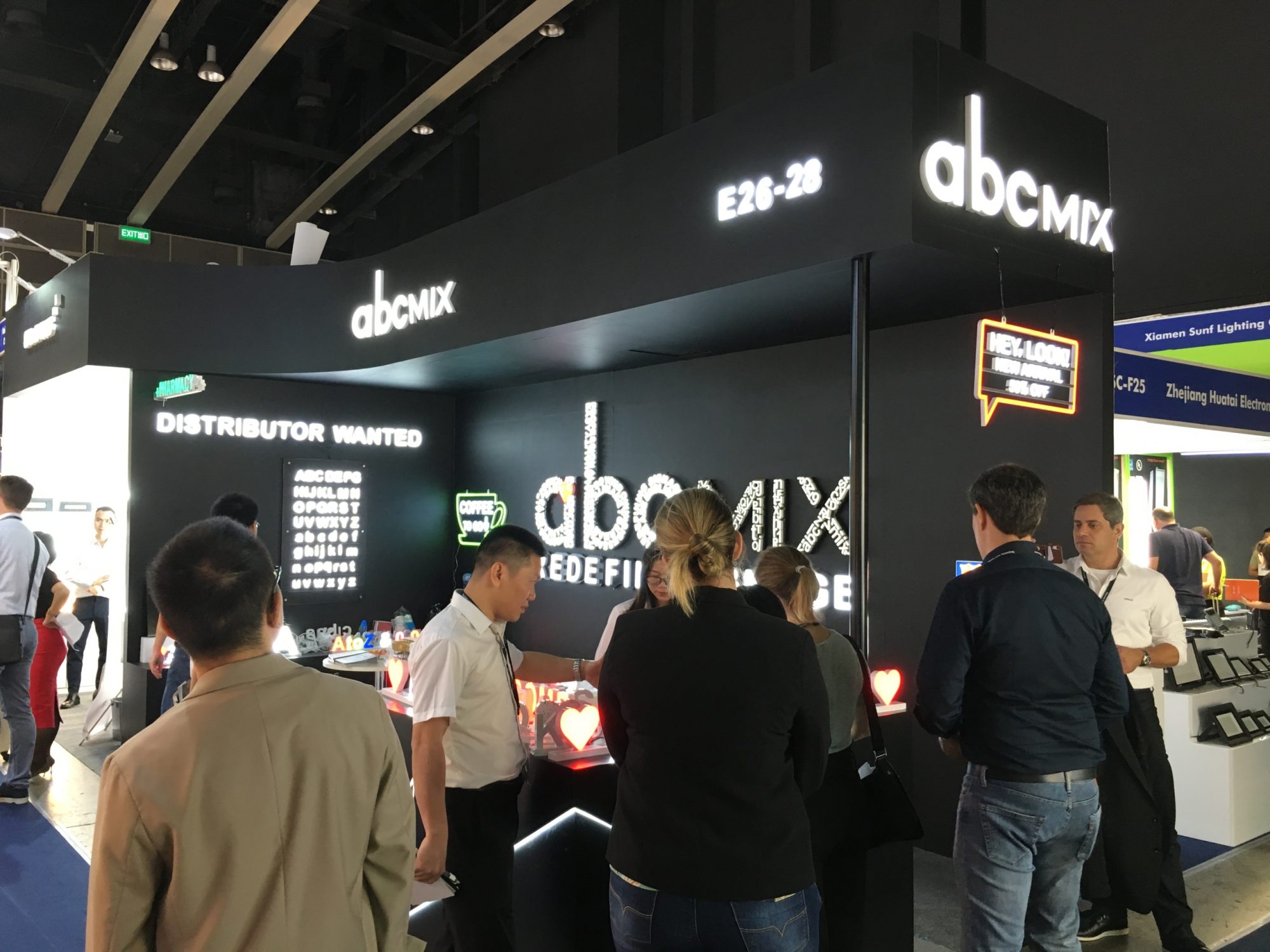 abcMix Attend Hong Kong Electronics Fair on April, 2019